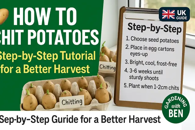 'Video thumbnail for 🥔 How to Chit Potatoes | Step-by-Step Gardening Tutorial for a Better Harvest 🌱'