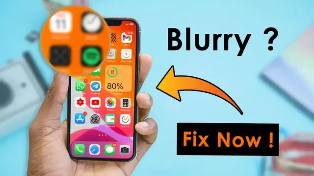 Video thumbnail for iPhone Top Of Screen Blurry FIX
