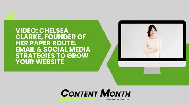 Video thumbnail for Chelsea Clarke, Founder of Her Paper Route: Email & Social Media Strategies to Grow Your Website