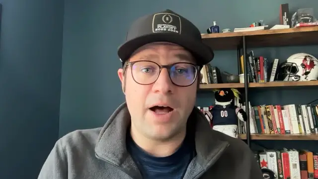 Video thumbnail for Chicago Bears OC Declan Doyle tracking for head coaching job: Report