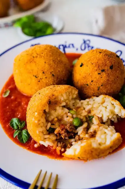 'Video thumbnail for Italian Arancini:Delicious Rice Balls'