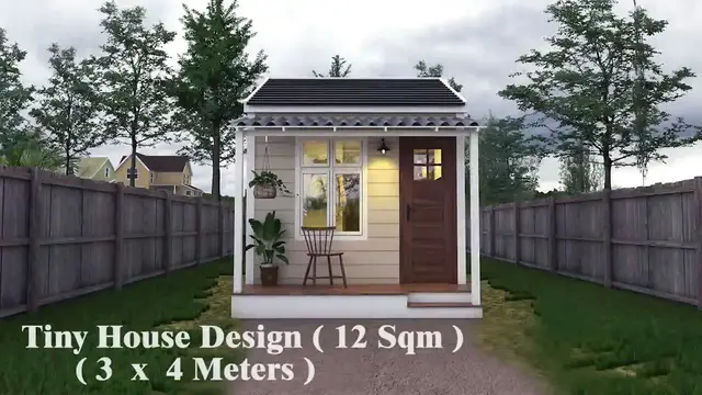 Video thumbnail for Cheapest Small House to Build (  3 x 4 Meters , 12m²  )
