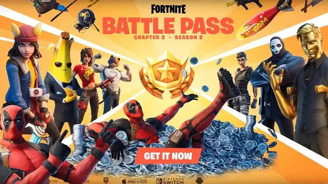 'Video thumbnail for Fortnite Season 2 Chapter 2 Battle Pass & Trailer - GIVEAWAY'