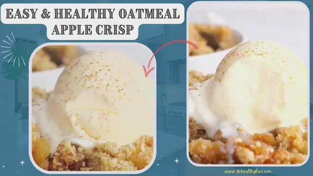 'Video thumbnail for Easy _ Healthy Oatmeal Apple Crisp'