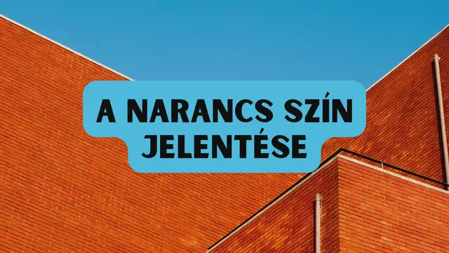 Video thumbnail for A narancs szín jelentése