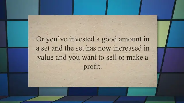 'Video thumbnail for 10 Best Places to Sell Used LEGO Sets (10 Important Things to Know)'