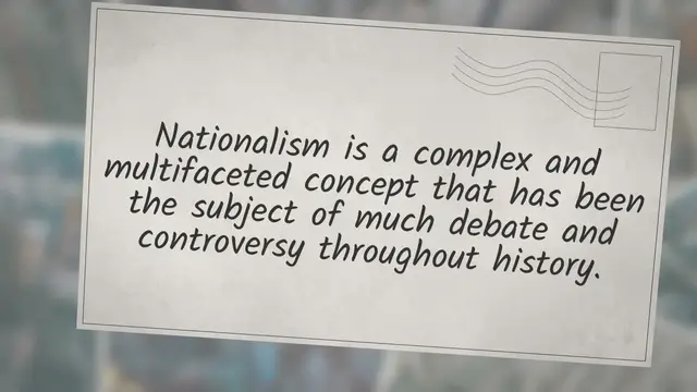 Video thumbnail for Understanding Nationalism: Its Historical Origins, Modern Forms, and Controversies