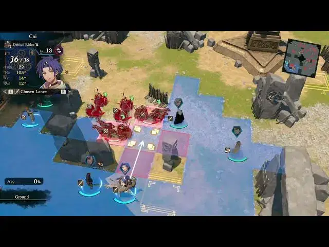 Video thumbnail for Fire Emblem: Fortune's Weave - Cai's Path Ch 5: Qualifier Thundercloud Knights: Defeat Benditz