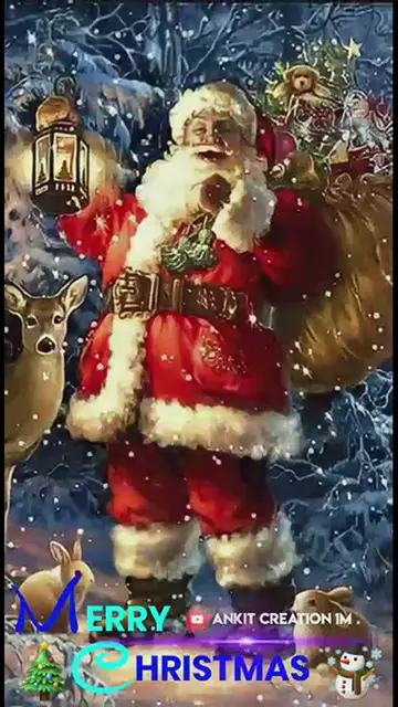 Video thumbnail for Merry Christmas Santa 🎅 Status Video