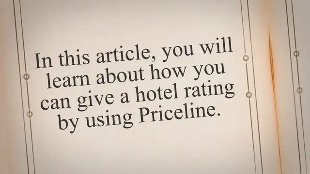 'Video thumbnail for How To Leave A Hotel Review On Priceline [Updated 2023]'