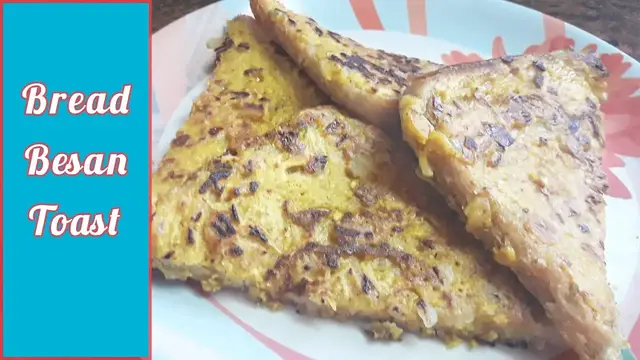 Video thumbnail for Bread Besan Toast Recipe