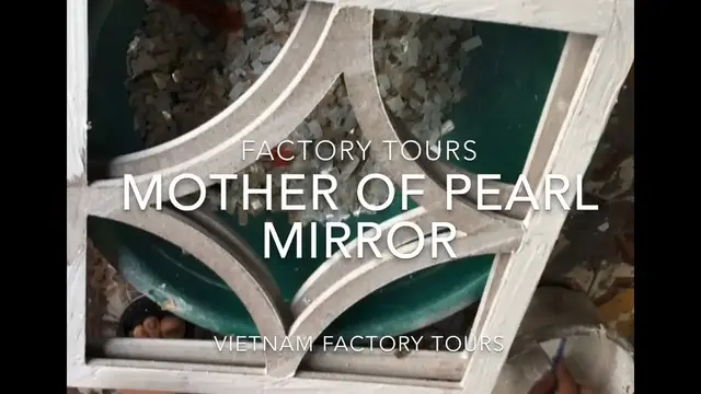 Video thumbnail for Making a Mother of Pearl MIrror - Factory Tour