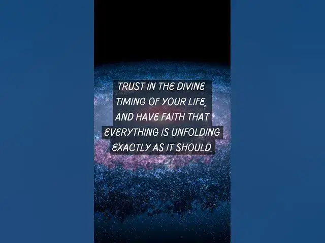 Video thumbnail for 333 Angel Message on trusting the universe