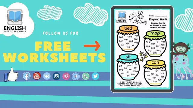'Video thumbnail for English Created Resources Free Worksheets'
