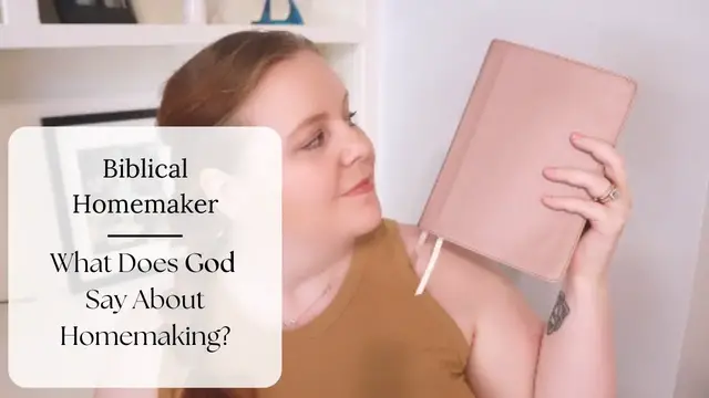 Video thumbnail for What Does God Say About Homemakers | Proverbs 31 Woman Bible Study Free | Biblical Homemaker