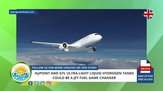 Video thumbnail for HyPoint and GTL ultra-light liquid hydrogen tanks could be a jet fuel game changer