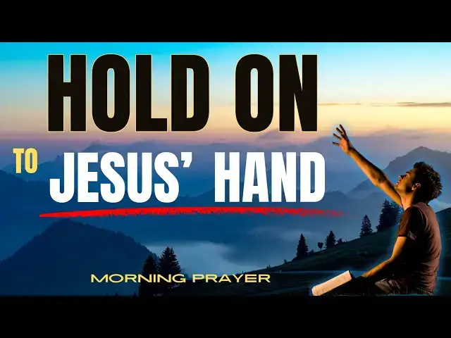 'Video thumbnail for TRUSTING IN JESUS: HOLDING ON TO HIS HAND THROUGH LIFE'S CHALLENGES'