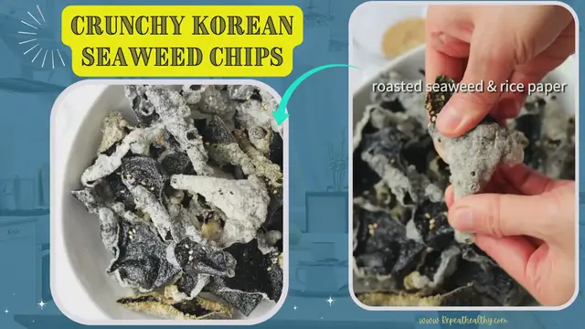 Video thumbnail for Crunchy Korean Seaweed Chips