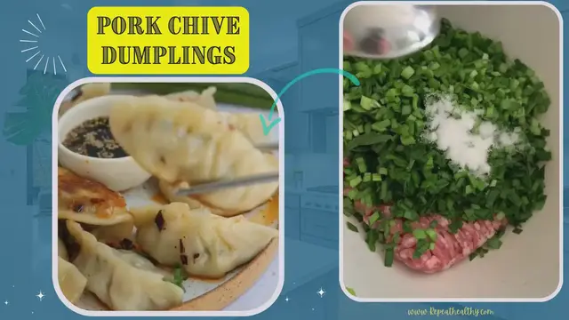 Video thumbnail for Pork Chive Dumplings
