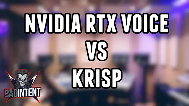 'Video thumbnail for RTX Voice vs Krisp'