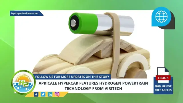 Video thumbnail for Apricale hypercar features hydrogen powertrain technology from Viritech