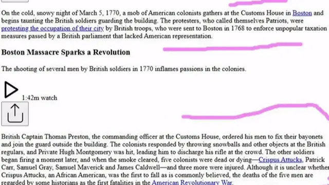 Video thumbnail for USA & British Mentality Exposed  Boston Massacre 1770