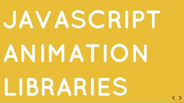 Video thumbnail for Top 10 Open Source Javascript Libraries for Building Animations for Developers in 2019