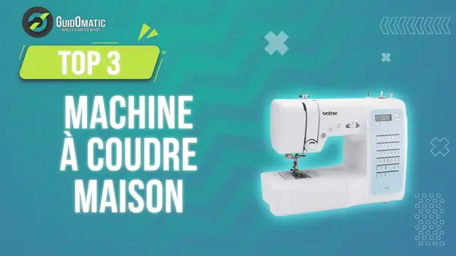 Video thumbnail for ⭐️ TOP 3 : MACHINE A COUDRE MAISON 2023