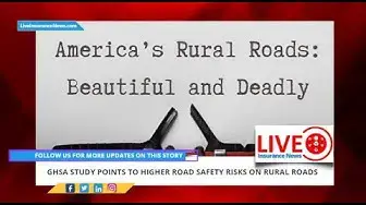 Video thumbnail for GHSA study points to higher road safety risks on rural roads