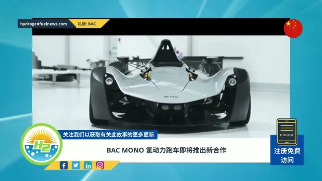 Video thumbnail for [Chinese] BAC Mono hydrogen sports car on its way from new collaboration
