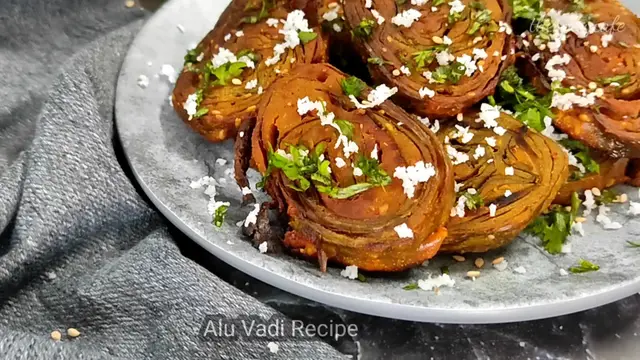 'Video thumbnail for Alu Vadi Maharashtrian Recipe| Pathrode Recipe | Maharashtrian Alu Vadi Recipe'
