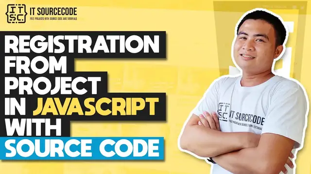 Video thumbnail for Registration Form Project in Javascript with Source Code | Javascript Projects with Source Code
