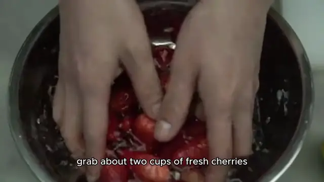 'Video thumbnail for Roasted Cherries & Whipped Cream Cheese Dip'
