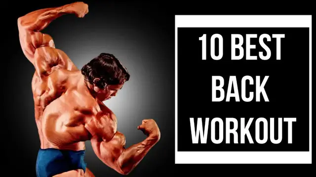 Video thumbnail for Top 10 Best back Workout to build bigger and wider Back.