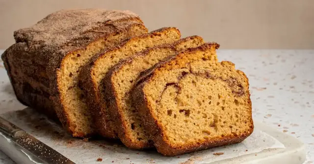 'Video thumbnail for Peanut butter cinnamon bread'