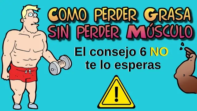 Video thumbnail for Como perder GRASA sin perder MÚSCULO (el consejo 6 te va a sorprender) ?