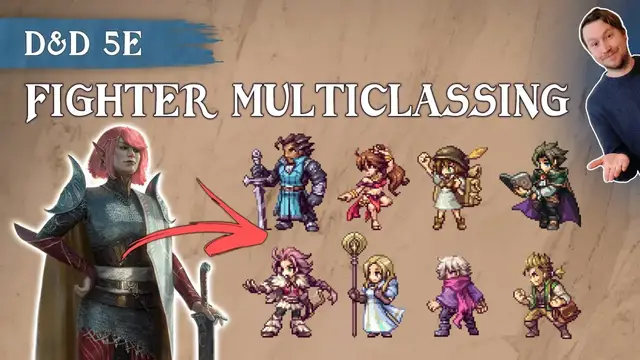 'Video thumbnail for Fighter Multiclassing: Fun Concepts and Practical Guidance for D&D 5e 📝'