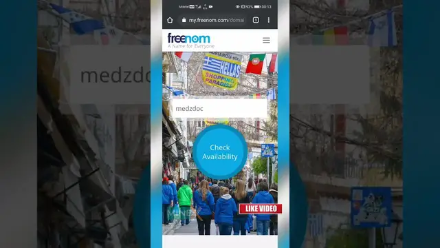 Video thumbnail for How to Get a Free Domain Name? for Blogger, WordPress or any Website #Shorts
