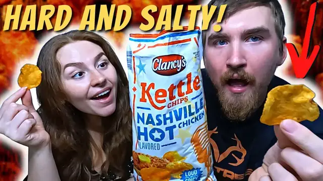Video thumbnail for Clancy's Nashville Hot Chicken Potato Chips Review!