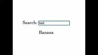 'Video thumbnail for Create Search filter in React JS'