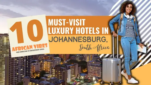 Video thumbnail for #Travel #Guide - 10 Must-Visit Luxury #Hotels In Johannesburg South Africa|African Vibes  #tour