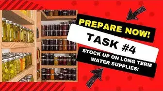 Video thumbnail for Begin Stocking Up On Long Term Water Supplies Day 2386 Experimental Homesteader