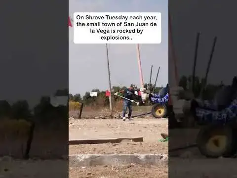 Video thumbnail for MEXICO's Bizzare EXPLODING HAMMER Festival #shorts