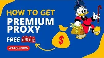 'Video thumbnail for Premium paid proxy free for Adsense loading | how to get premium proxy free'