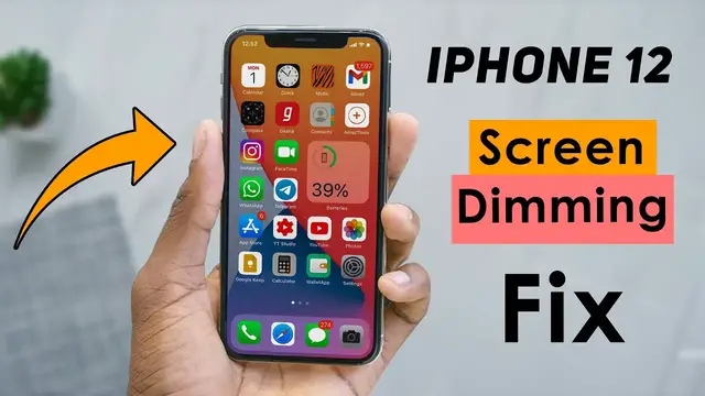 Video thumbnail for iPhone 12 Screen Dimming Automatically - 4 Ways To Fix