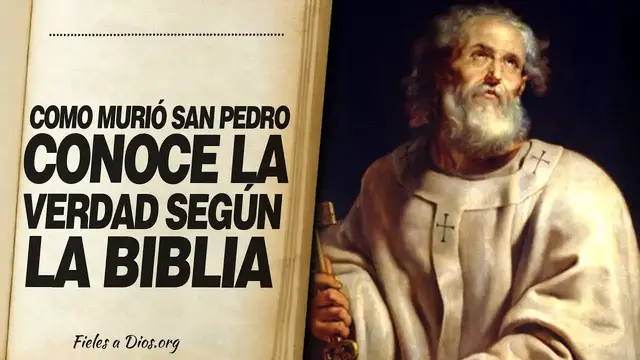 Video thumbnail for 🙏 ¿Cómo murió San Pedro? Conoce la verdad SEGÚN LA BÍBLIA 📖