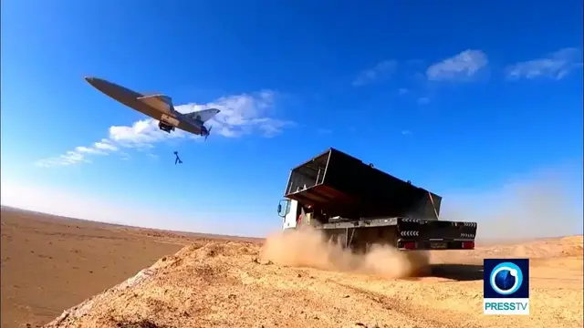 'Video thumbnail for Iran drills'