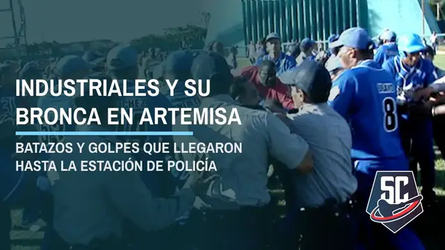 'Video thumbnail for "La bronca de Industriales y Artemisa fue bien dura. Yo tuve que darle a uno que agredió a Yadel"'