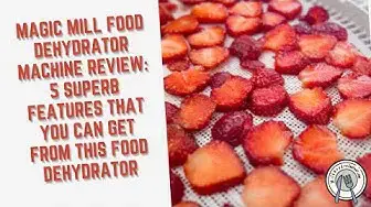 Video thumbnail for Magic Mill Food Dehydrator Machine Review: 5 Superb Features That You Can Get!