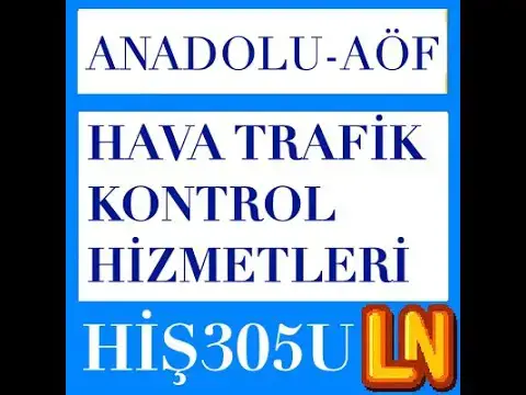 Video thumbnail for HİŞ305U Hava Trafik Kontrol Hizmetleri